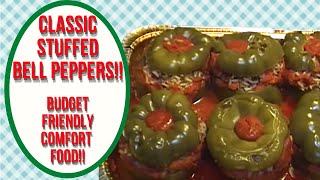 Classic Stuffed Peppers Recipe  Noreens Kitchen [upl. by Drud]