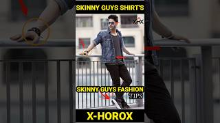 3 Style Tips For Skinny Guys  Skinny Guys Best Shirts fashion mensfashion shorts [upl. by Noelani]