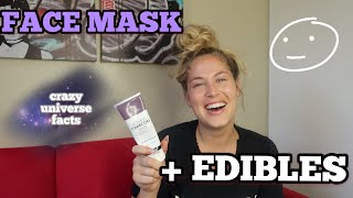 EDIBLES VS FACE MASK  UNIVERSE FACTS [upl. by Damales784]