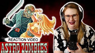 ASTRO ZOMBIES 1968 MOVIE REACTION AND REVIEW FIRST TIME WATCHING [upl. by Neema360]