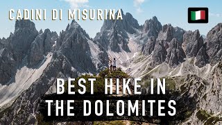 BEST hike in the DOLOMITES Cadini Di Misurina [upl. by Fosque]