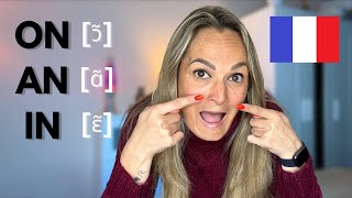 Learn French Nasal Vowels The Easy Way  French Pronunciation Basics [upl. by Hadsall]