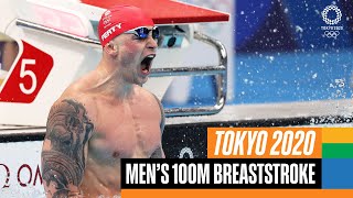 Mens 100m Breaststroke Final 🏊🏻‍♂️  Tokyo Replays [upl. by Nidroj117]