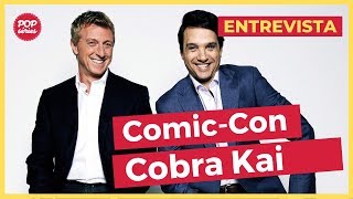 COBRA KAI Ralph Macchio e William Zabka falam de Karatê Kid [upl. by Treblih413]