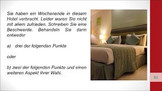 Beschwerdebrief Hotelzimmer telc B2 [upl. by Jovi550]