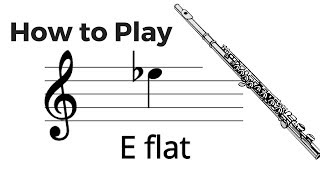 How to Play E flat on Flute [upl. by Nylcaj273]