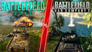 Battlefield 2042 Valparaiso vs Bad Company 2  Direct Comparison Attention to Detail amp Graphics [upl. by Otilopih478]