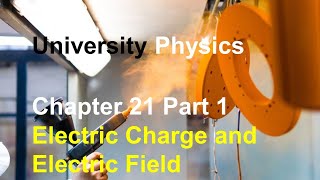 University Physics  Chapter 21 Part 1 Electric ChargeampForce Charging by Induction Coulombs Law [upl. by Notlrak]