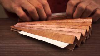 Japan Craft  Making a Japanese Folding Fan [upl. by Anaoj631]