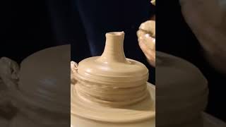 Pottery sculpture asmr clay satisfying diy mini art shorts playback viralshort ceramic me [upl. by Goodman]