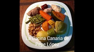 Receta 35 Puchero canario [upl. by Sirrom]