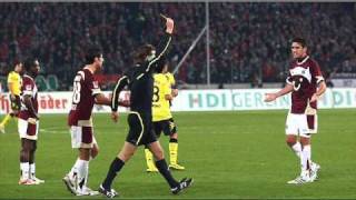 Hannover 96  BVB 04 01 07112010 Highlights [upl. by Glynn]