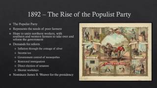 The Populist Movement [upl. by Vaules]