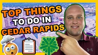 Top 5 Things To Do in Cedar Rapids Iowa [upl. by Rosaleen269]