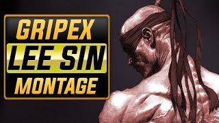 Gripex quotCleanest Lee Sinquot Montage  Best Lee Sin Plays [upl. by Akerdna]