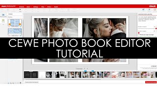 CEWE Photo Book Editor  Tutorial [upl. by Pages]