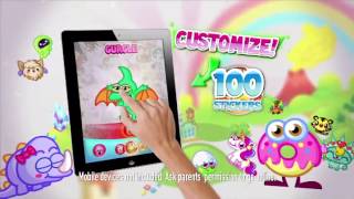 Moshi Monsters  Moshlings App US Commercial [upl. by Lebisor]