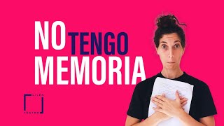 ¿Cómo MEMORIZAR un GUIÓN TEATRAL 🎭❗ 5 Tips MUY Fáciles [upl. by Anitsirk]