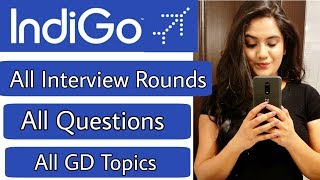 Indigo Airlines Ground Staff Interview Experience  All rounds explained in Detail in hindi [upl. by Dulcie]