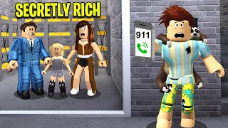 My Family Was Pretending To Be POOR I Called Cops Roblox [upl. by Heyward]