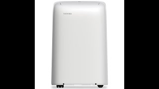 Toshiba Portable Air Conditioner Review RACPD1011CRU [upl. by Lubin]