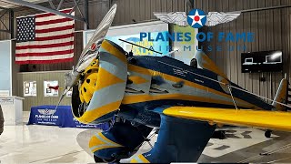 1932 Boeing P 26 Peashooter Flying Demo planesoffame Amazing condition [upl. by Leuname358]