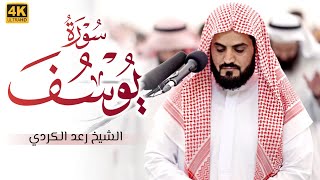 سورة يوسف quotكاملةquot  الشيخ رعد الكردي [upl. by Funda]