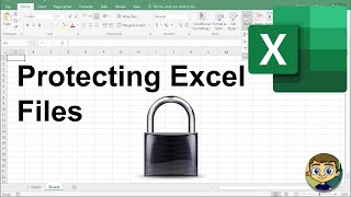 Password Protecting Your Excel Files [upl. by Anaigroeg]