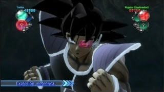 DBZ Ultimate Tenkaichi  Turles vs Vegeta scouter  Character Creator Hero Mode [upl. by Neenaej102]