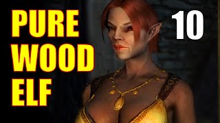 Skyrim PURE WOOD ELF BUILD Walkthrough Part 10  Getting an Alchemy Ring [upl. by Aniez203]