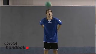 Coordination Training with a handball 1 [upl. by Ahtis]