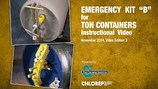 BDVD How to Use the Chlorine Institute Emergency Kit quotBquot for Chlorine Ton Containers [upl. by Anima]