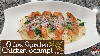 Olive Garden Chicken Scampi Recipe [upl. by Goldston]