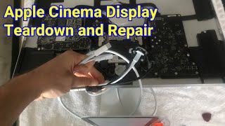 Apple Cinema Display  Teardown and Repair [upl. by Nerin258]