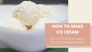 Easy homemade vanilla ice cream with evaporated milk  vanilla ice cream recipe without machine [upl. by Claretta]