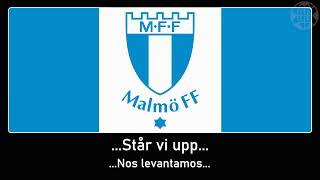 Malmö FF Hymnen SvenskaPTBR [upl. by Aryajay928]