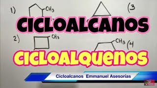 Cicloalcanos y Cicloalquenos Nomenclatura Parte 2 [upl. by Willms]