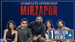 The Complete Interview with Team Mirzapur by RJ Harshit [upl. by Ellohcin]