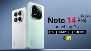 Redmi Note 14 Pro Series Everything is Here  Redmi Note 14 Pro Plus Launch Date in India [upl. by Alram]