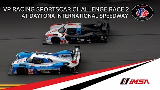 Race 2  IMSA VP Racing SportsCar Challenge at Daytona International Speedway [upl. by Oniluap]