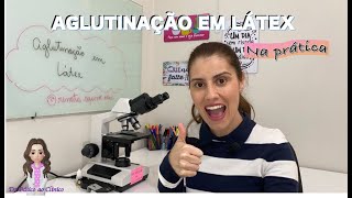 TESTE DE AGLUTINAÇÃO EM LÁTEX Na prática [upl. by Uni810]