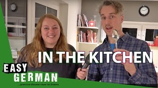 German Kitchen Vocabulary  Super Easy German 11 [upl. by Legna634]