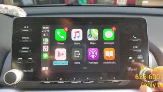 2019 Honda accord upgrade retrofit wireless apple carplay [upl. by Atnoek]