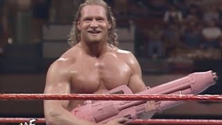 Val Venis vs Kaientai — 1 vs 4 Handicap Gauntlet Match WWE Raw August 17 1998 HD [upl. by Ethben804]