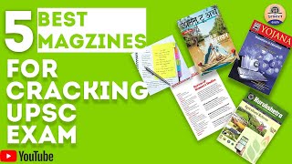 5 Best Magazines for UPSC IAS Preparation IAS की तैयारी के लिए 5 बेहतरीन पत्रिकाएँ  Best Magazines [upl. by Ahtnama]