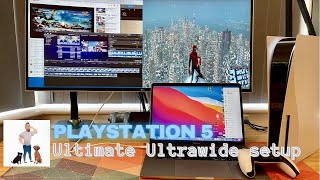 PS5 Ultimate Ultrawide Monitor Setup  Split Screen Fun [upl. by Pedrick776]