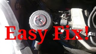 How To Fix A Power Steering Problem On A Peugeot 407  Have Intermittent Hard Steering  Easy Fixes [upl. by Menendez237]