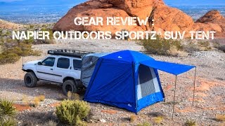 Napier Outdoors Sportz SUV Tent Review [upl. by Leiva]