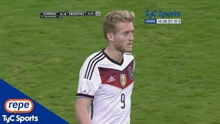 Andre Schurrle descontó para Alemania [upl. by Hgiel]