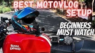 Things you need to know before you start motovlogging  Best Motovlog setup [upl. by Houston813]